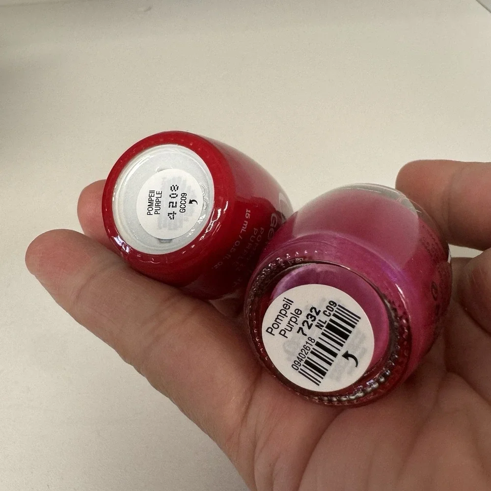 OPI GELCOLOR + Duo MATCHING GEL POLISH POMPEII PURPLE (GC C09 / NL C09)